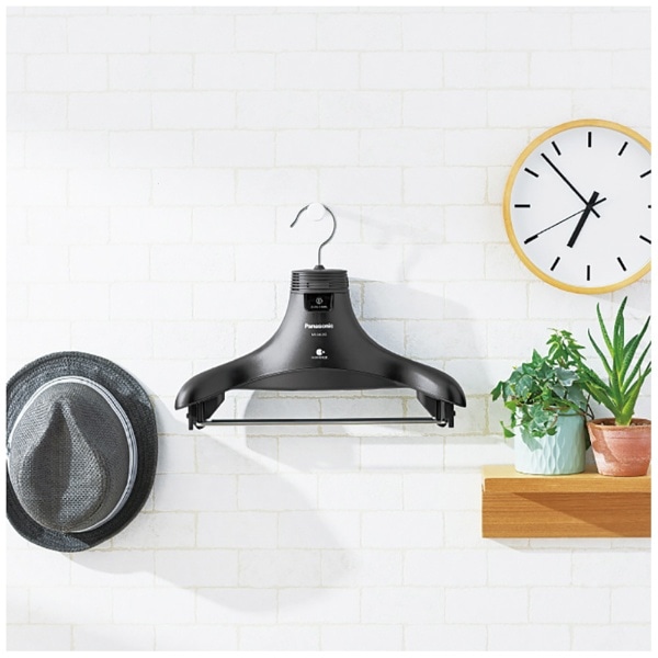 電気脱臭機(ナノイーX搭載) 脱臭ハンガー ブラック MS-DH210-K [車載