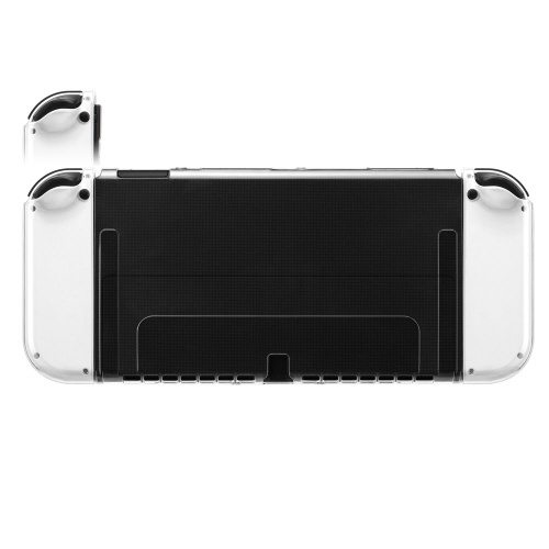任天堂SWITCH（有機ELモデル） 抗菌TPUソフトケース クリア クリア NX