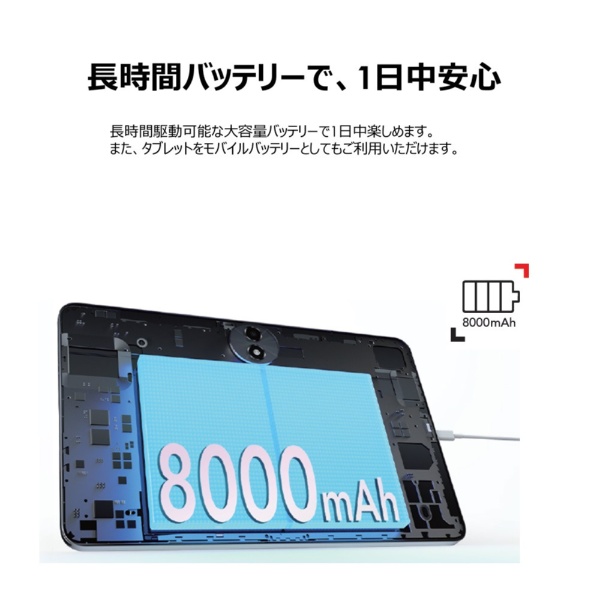 Androidタブレット TAB 11 Gen 2 グレー 9465X5 [11型 /Wi-Fiモデル