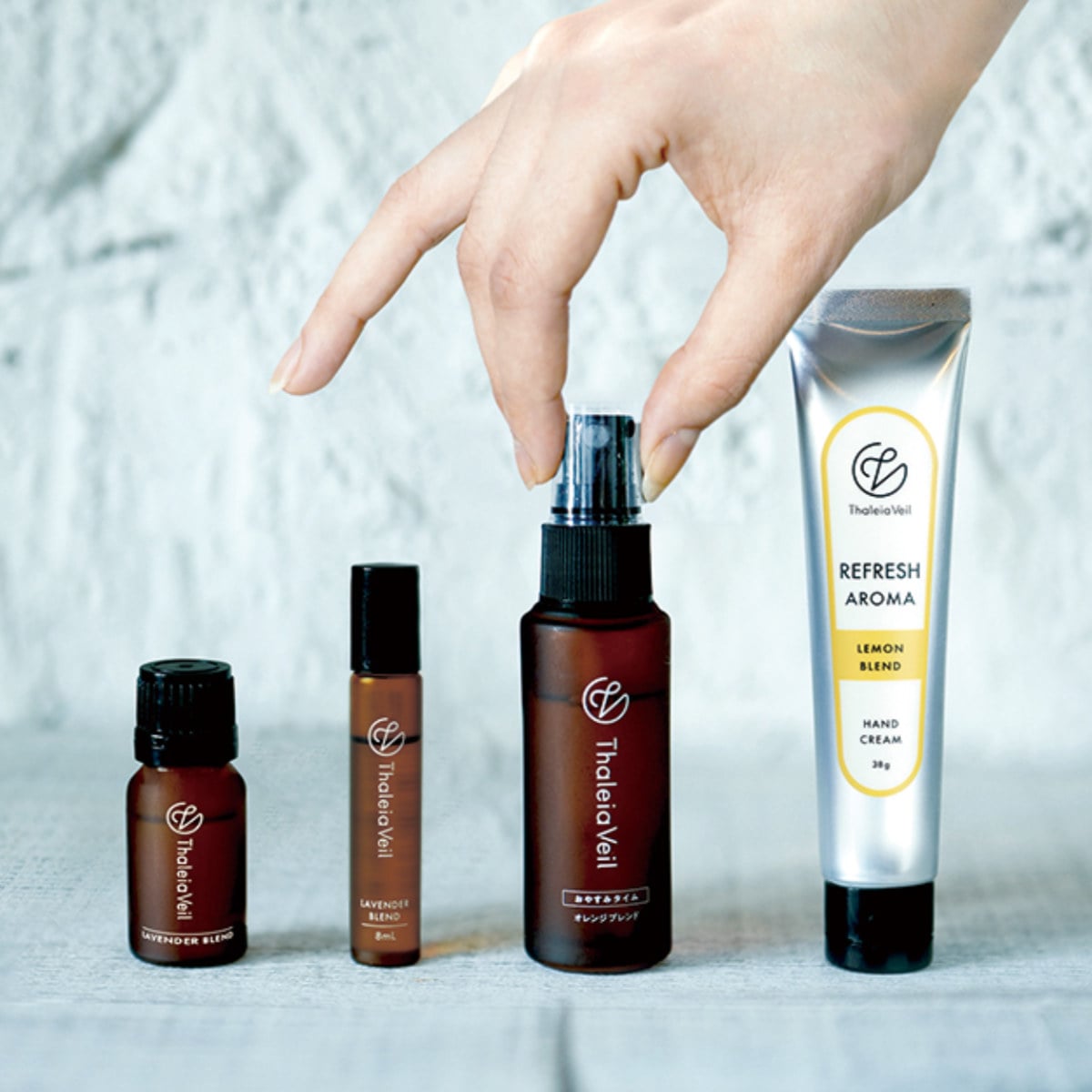 ThaleiaVeil ロールオンアロマ 精油 エッセンシャルオイル 天然成分