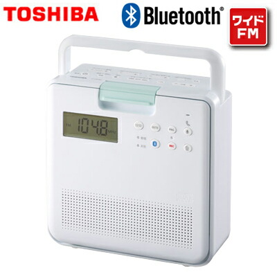 東芝 SD/CDラジオ Bluetooth ワイドFM リモコン付き TY-CB100-W