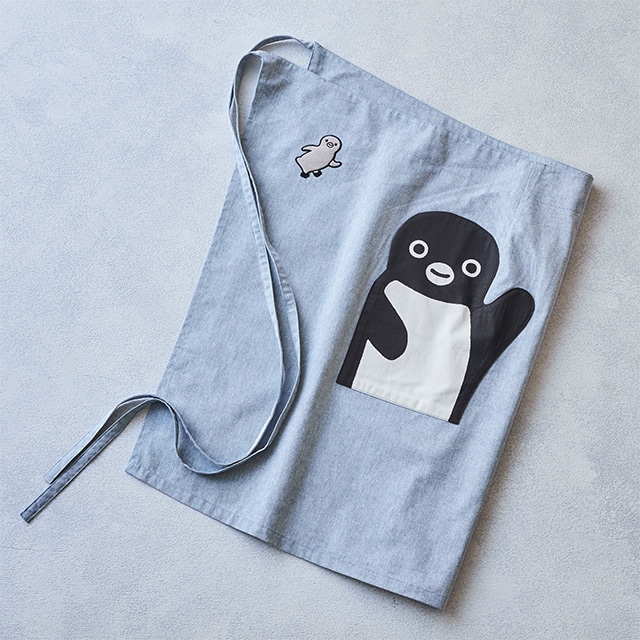 Suicaのペンギン 前かけエプロン（ポケットつき）:TRAINIART JRE MALL