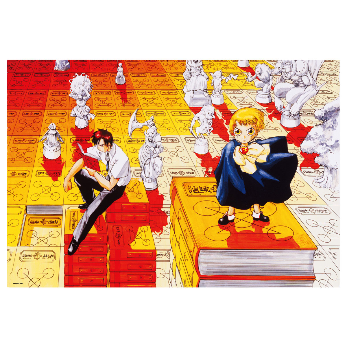 金色のガッシュ!! 1000ピースパズル LEVEL1清麿、正義の味方:ケンエレ