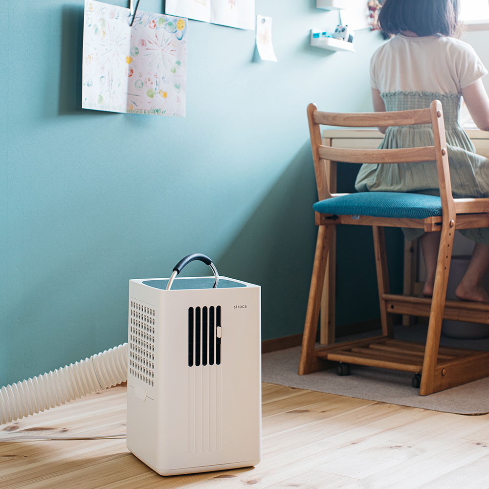siroca 除湿機能付きポータブルクーラー（ﾎﾜｲﾄ）
