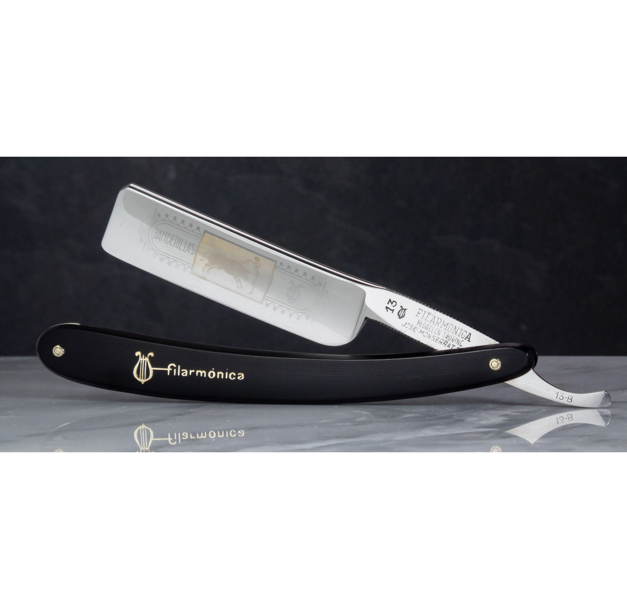 ♥️Doble Temple ♥️フィラーモニカ レザー剃刀 13