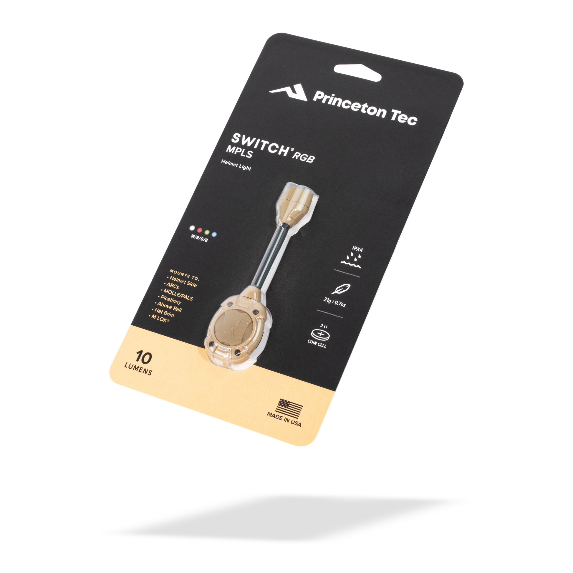 Switch RGB - Helmet Light – Shaw Concepts