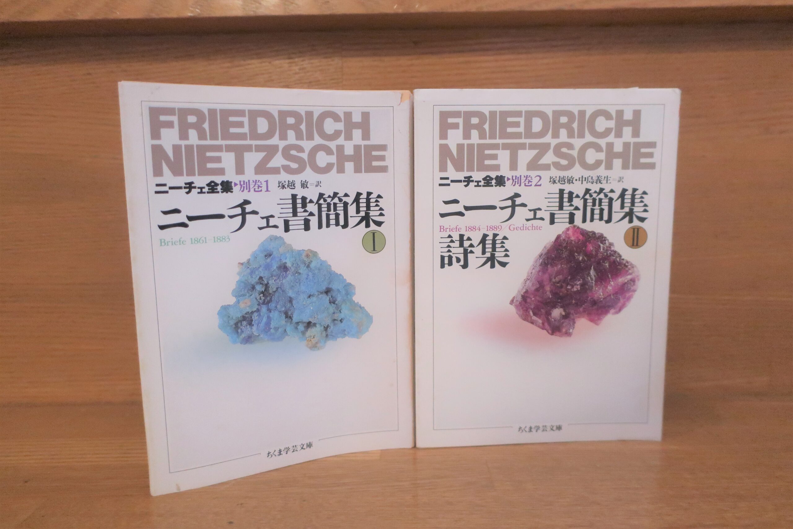 ニーチェ全集 別巻1〜4巻セットニーチェ書簡集Ⅰ Ⅱ生成の無垢上下