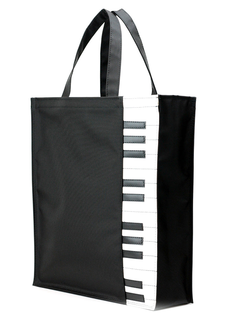 音楽関連グッズ | ピアノ鍵盤柄トートバッグ | ヤマハの楽譜通販サイト