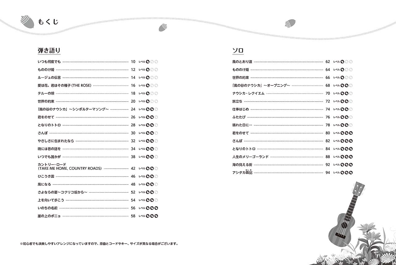 ウクレレ | 超初級 かんたん！見やすい！ 初心者にやさしいウクレレ