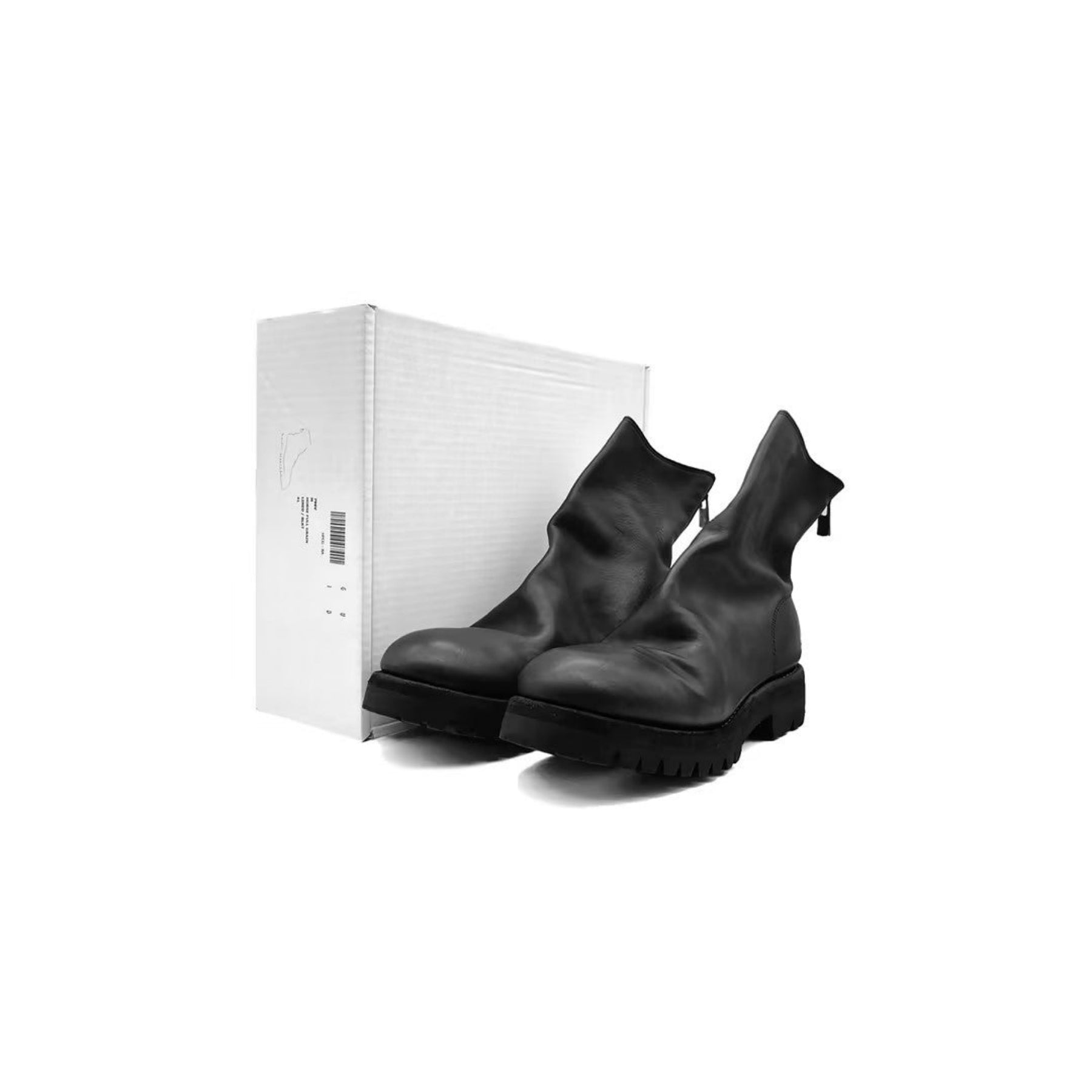 GUIDI 796V Horse Full Grain Back Zip Boots - SRM – SHENGLI ROAD MARKET