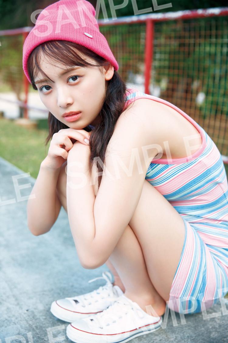 日向坂46 濱岸ひより 1st写真集『もしも』の発売を記念して、シブツタ