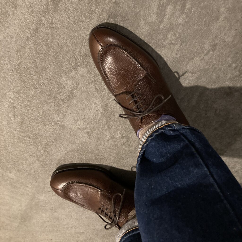 CARMINA FORESTラストのUチップ【Norwegian Dervy 757】【サイズ感と