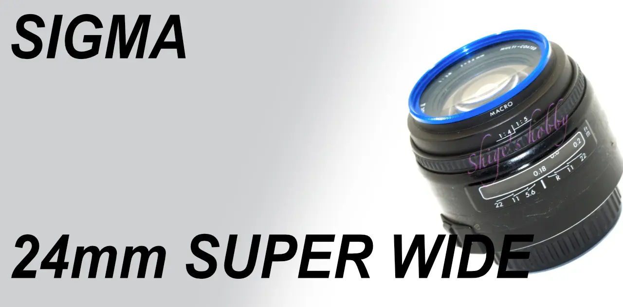 古い広角 オートフォーカス Super-Wide II 24mm F2.8 – Shige's hobby