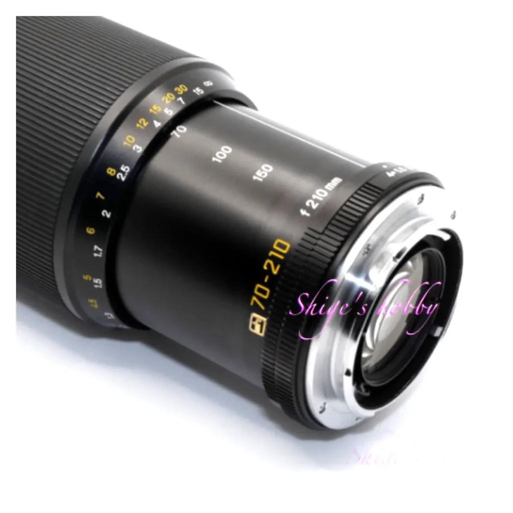 Japanese-made linear zoom lens VARIO ELMAR R 70-210mm F4 – Shige's
