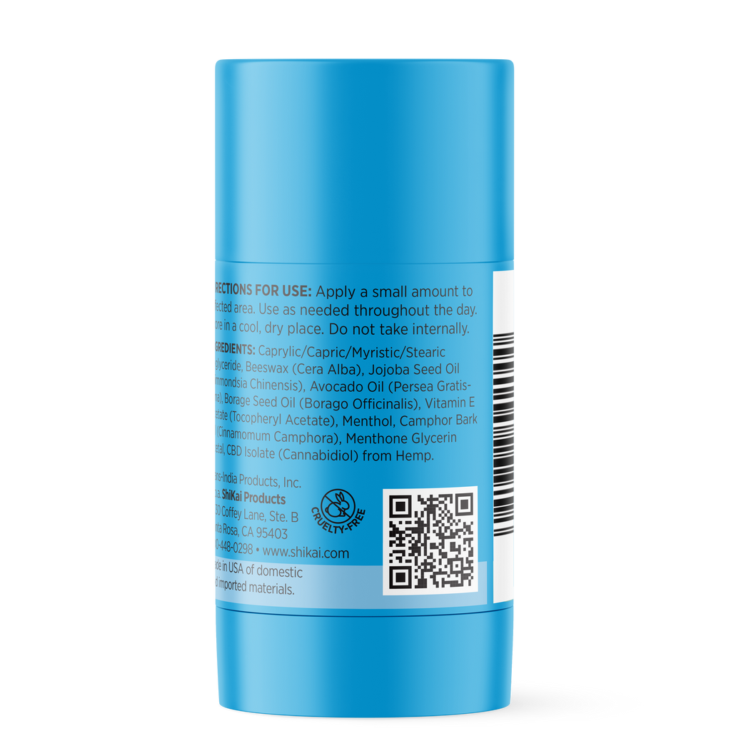 Shikai Products - Double Strength CBD Balm with Menthol | 425mg CBD