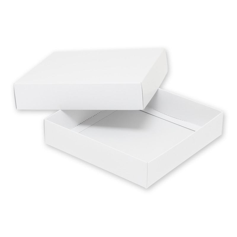 HEIKO 箱 白無地汎用ボックス H-69 10枚/袋 006836900 包装用品・店舗