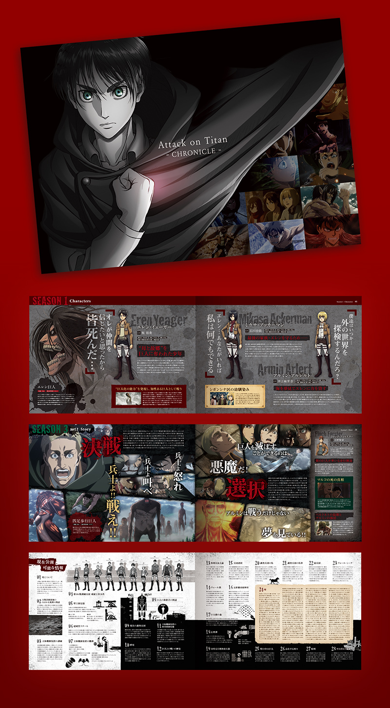 劇場グッズ | 「進撃の巨人」～クロニクル～