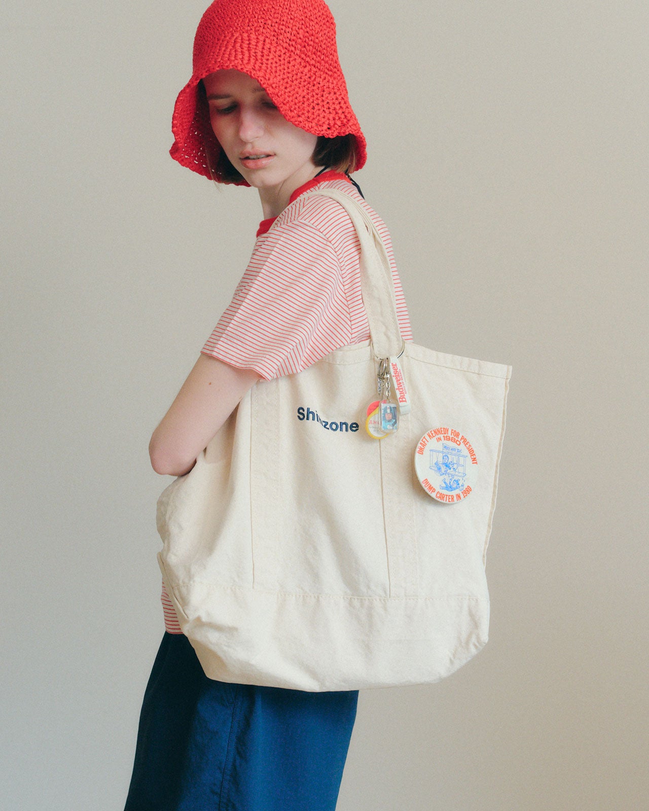 Shinzone（シンゾーン）】Shinzone TOTE シンゾーン ロゴトートバッグ
