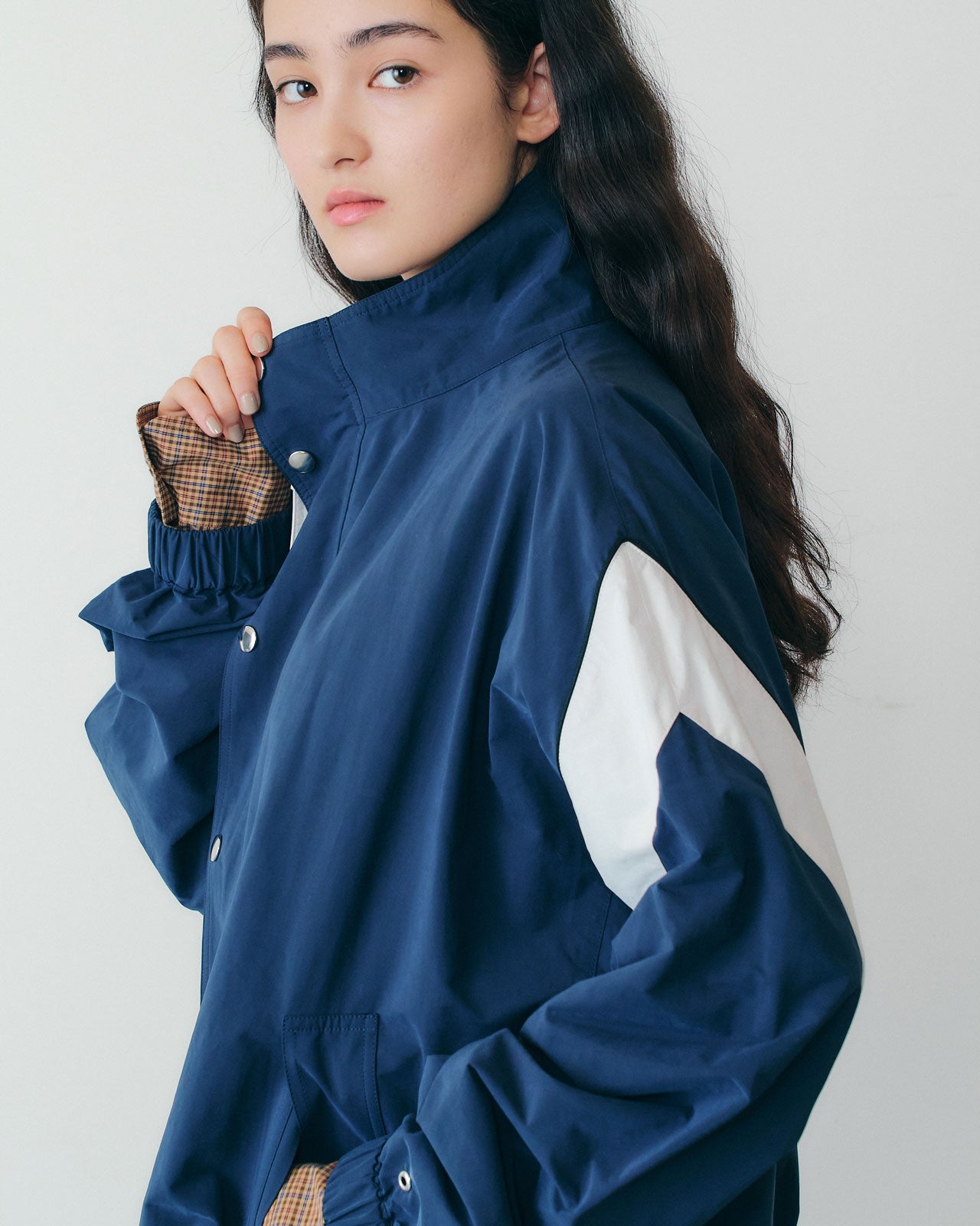 BICOLOR TRACK JACKET – Shinzone