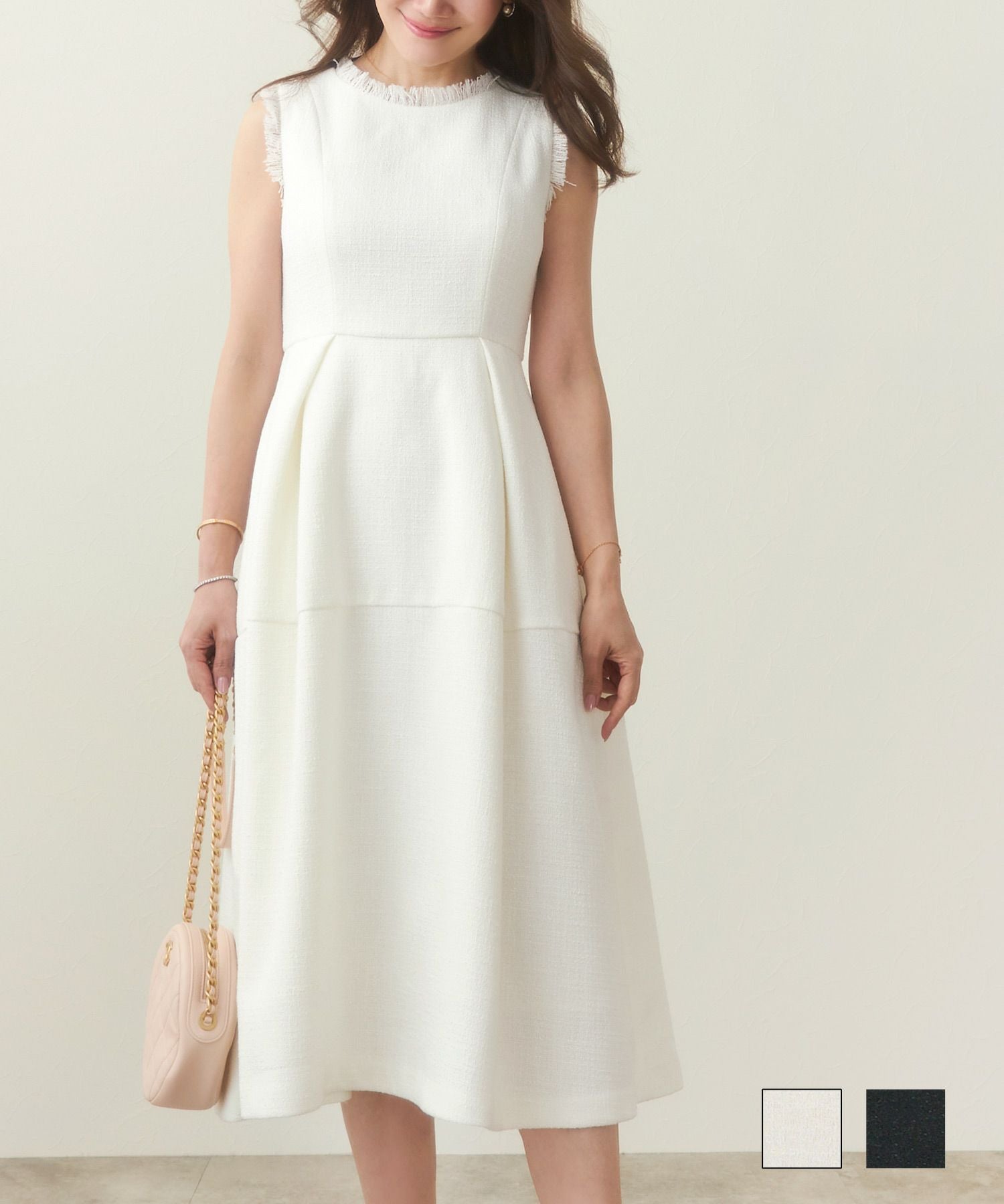 lumignon 完売ツイードワンピ lumignon 完売ツイードワンピ