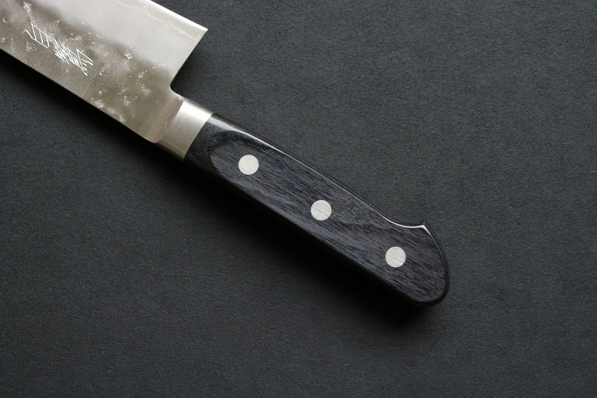 白鷺 三徳包丁 銀三鋼 梨地 洋包丁180mm - shirasagistore.com