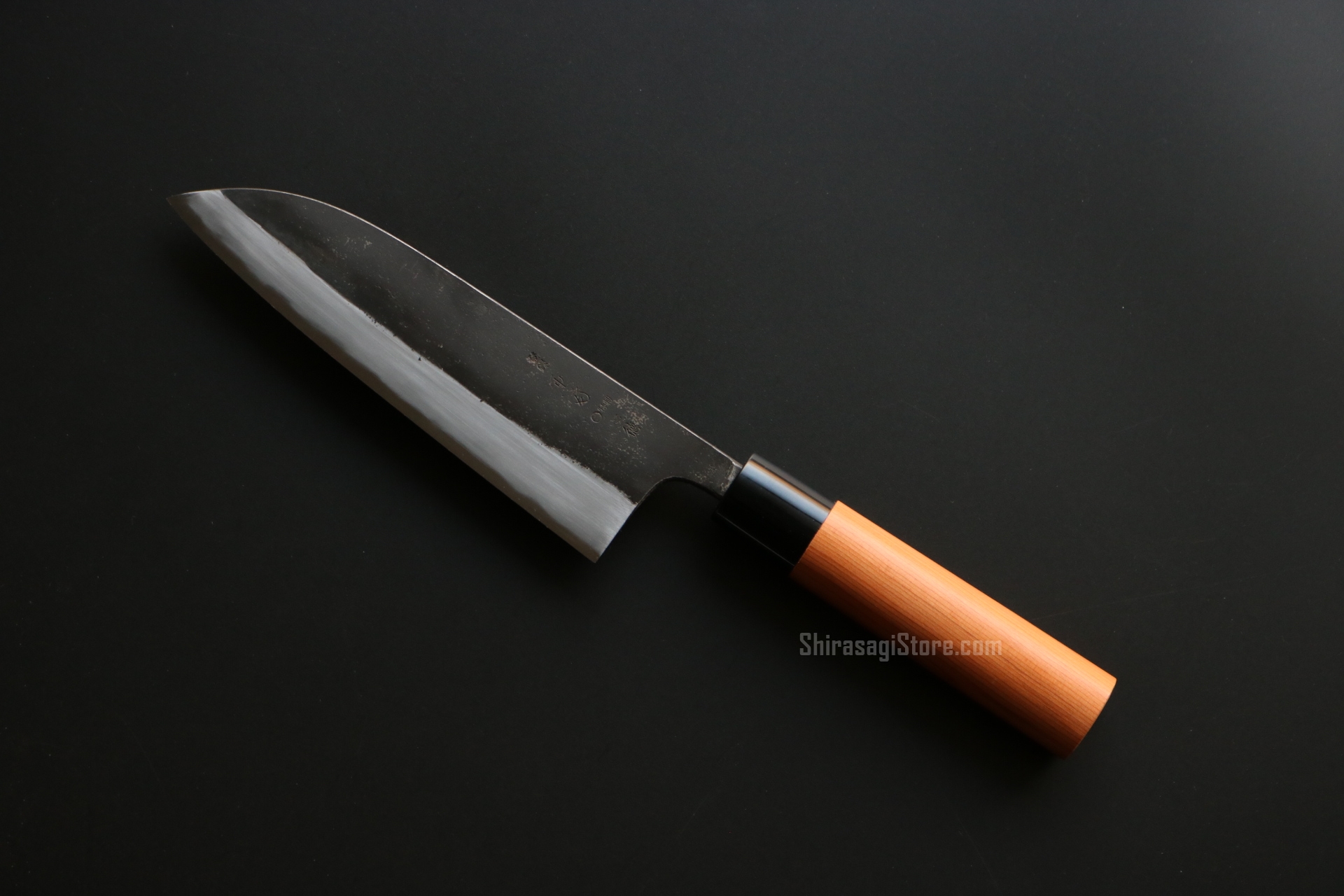 重房 三徳包丁 スウェーデン鋼 黒打 重房作 165㎜ - shirasagistore.com