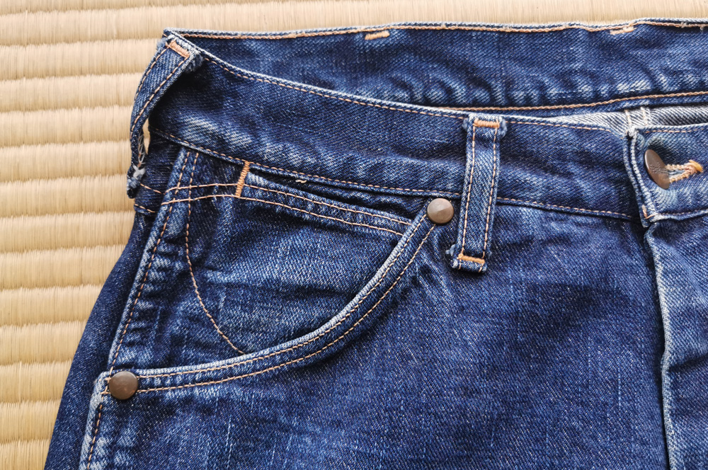 WAREHOUSE（ウエアハウス）ラングラー11MWプロトタイプ 色落ち－手間とヒマ