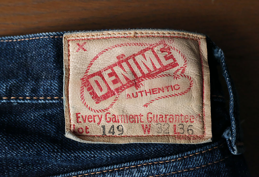 ドゥニーム XXタイプ2（SHINS期）の色落ち - 濃いインディゴは他には