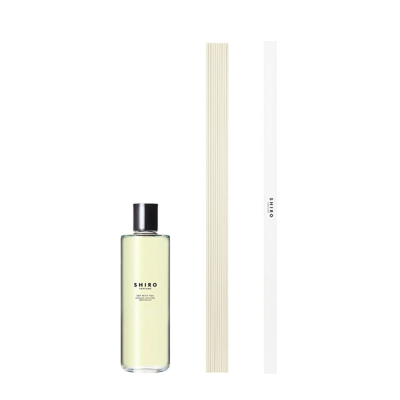 JOY WITH YOU PERFUME DIFFUSER LIQUID WITH 10 STICKS – SHIRO UK
