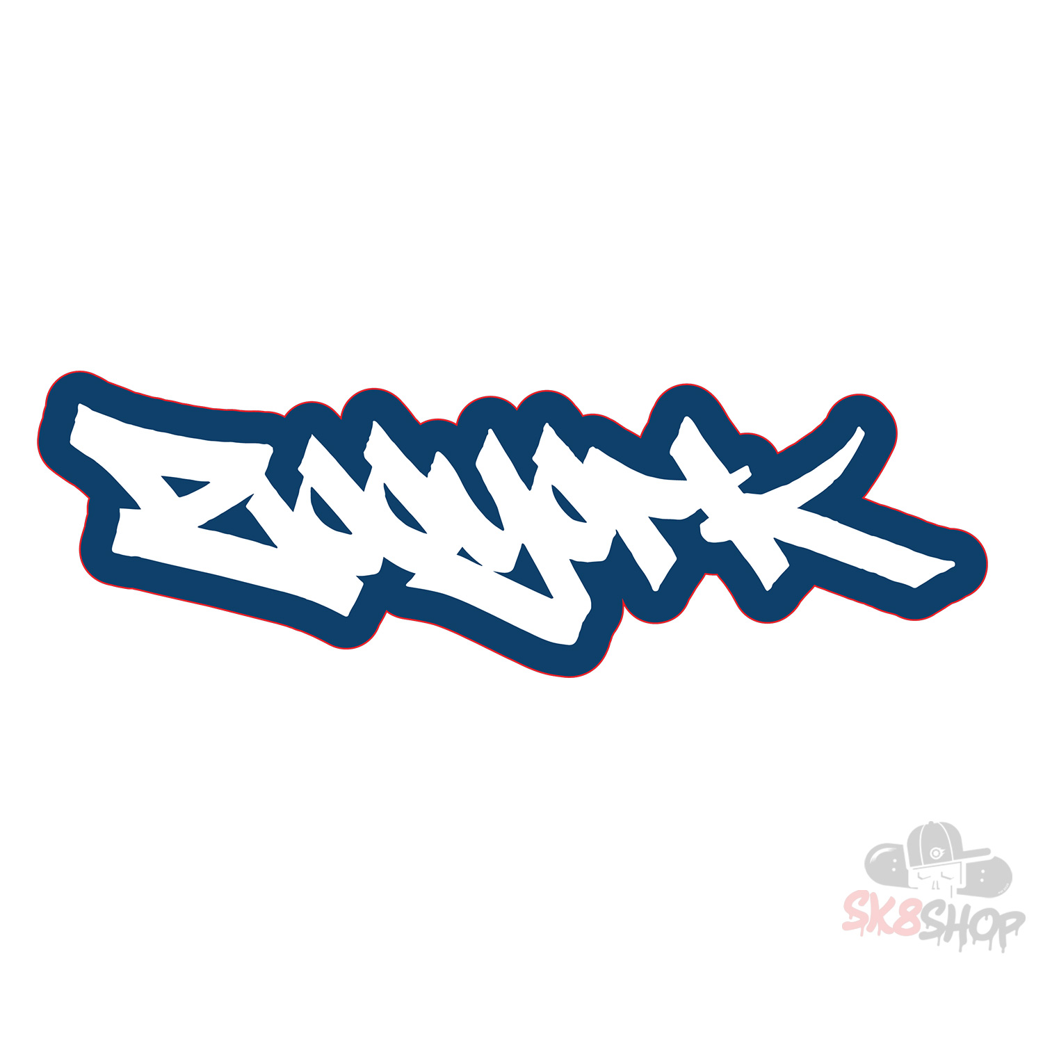 Zoo York Logo Sticker (Tag) - Sk8Shop