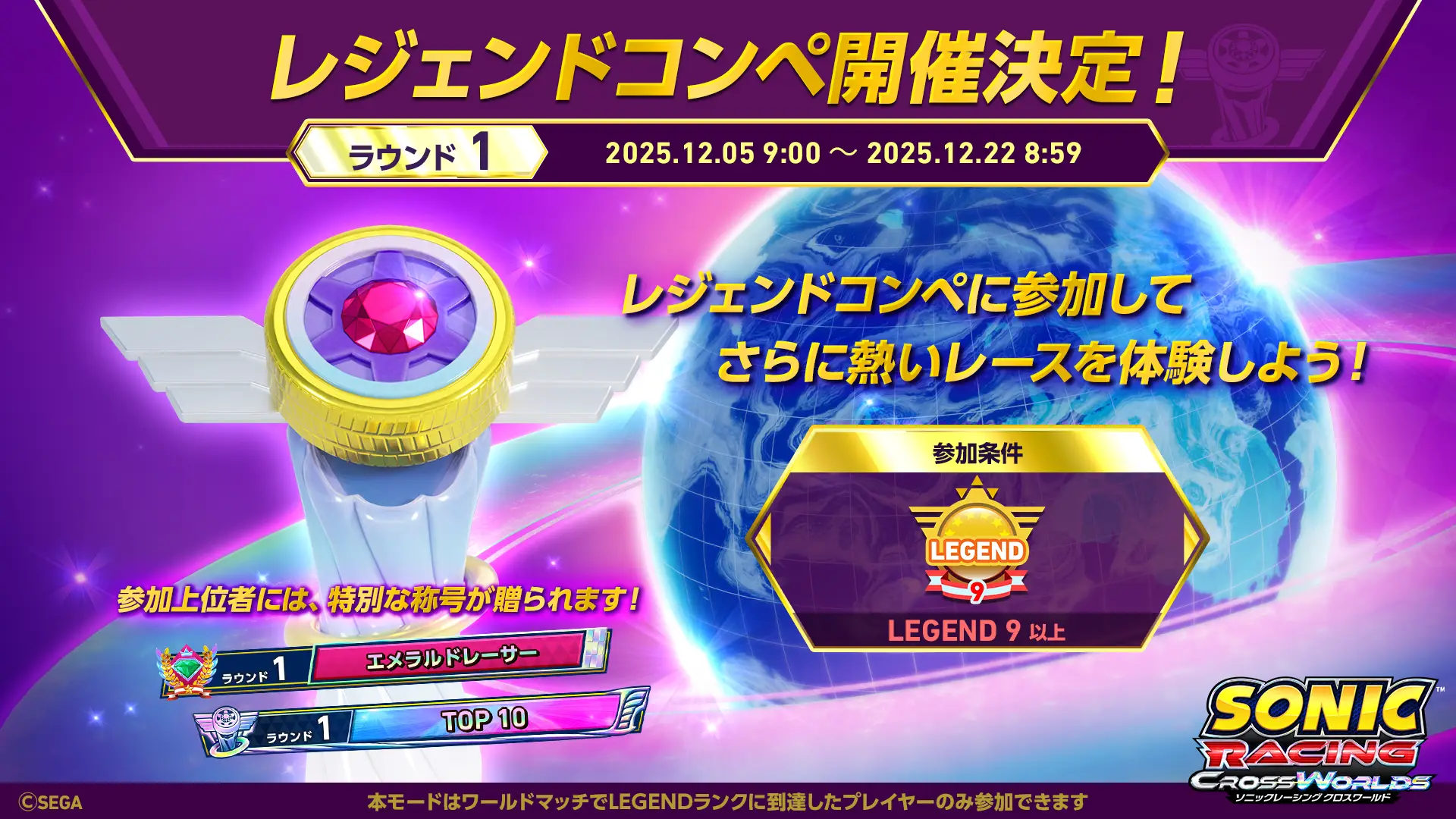 ソニックレーシング クロスワールド』公式サイト|SEGA