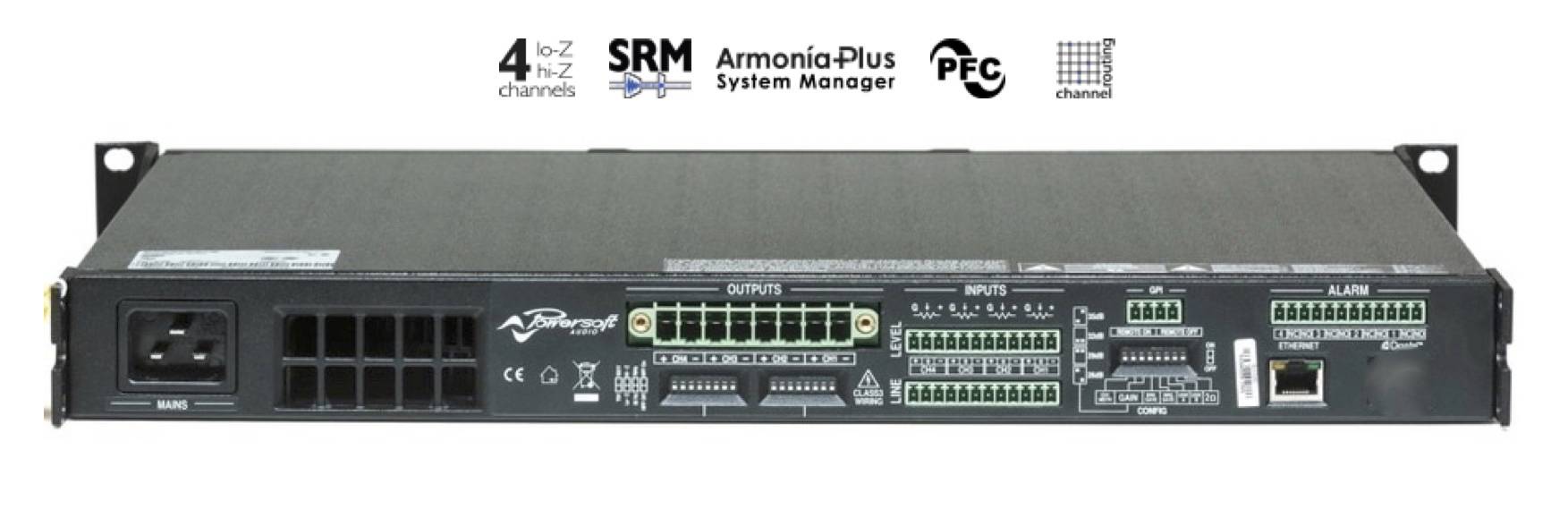 Quattrocanali 2404 DSP-D アンプ 本体 QUATTRO 2404 DSP+D | Sequoia