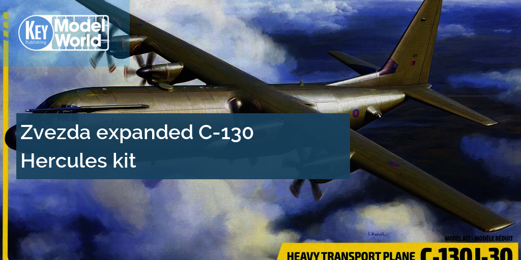 Zvezda 1/72 C-130J-30 Hercules plastic model kit