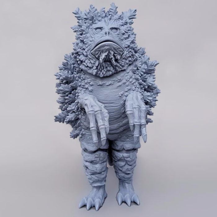 ビリケン商会製のカッコいい「ガラモン」が新たに「TVグレー」となって