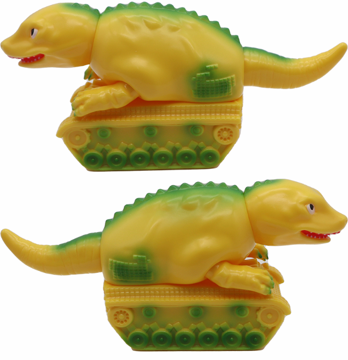 ELECTRIC TOYS製「恐竜戦車」の「2期カラー」はイエロー！！ | sofvi.tokyo