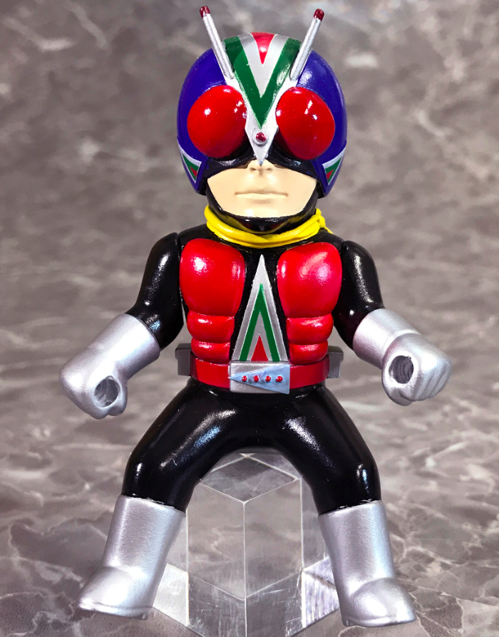 1991年製 ライダーヒーローシリーズ3、4 仮面ライダーV3 ライダーマン