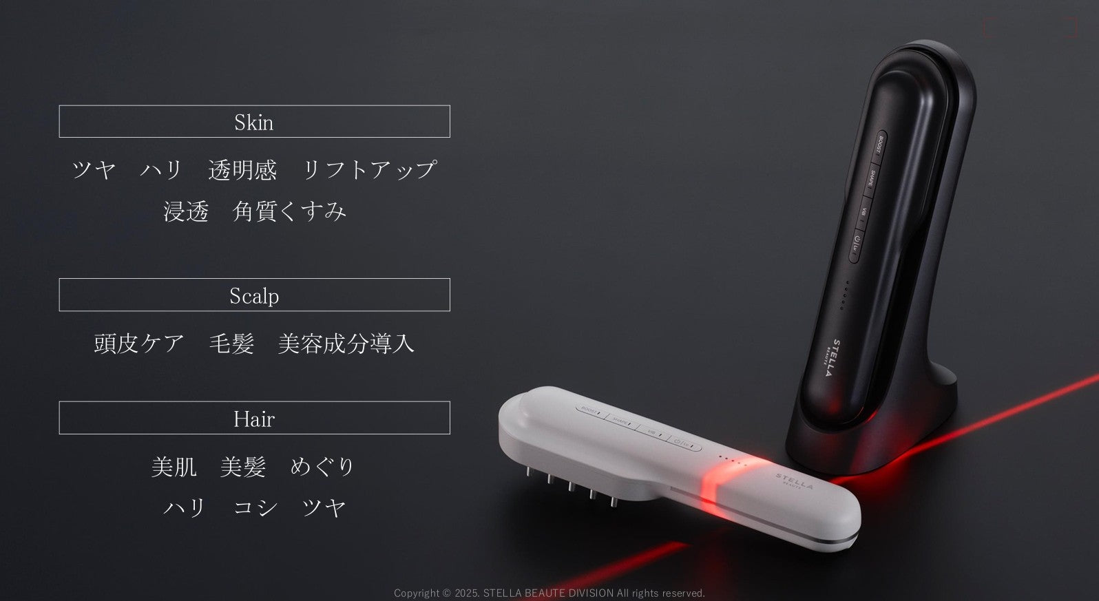 STELLA BEAUTE（ステラボーテ）レーザー & EMSリフトブラシPRO【2.0