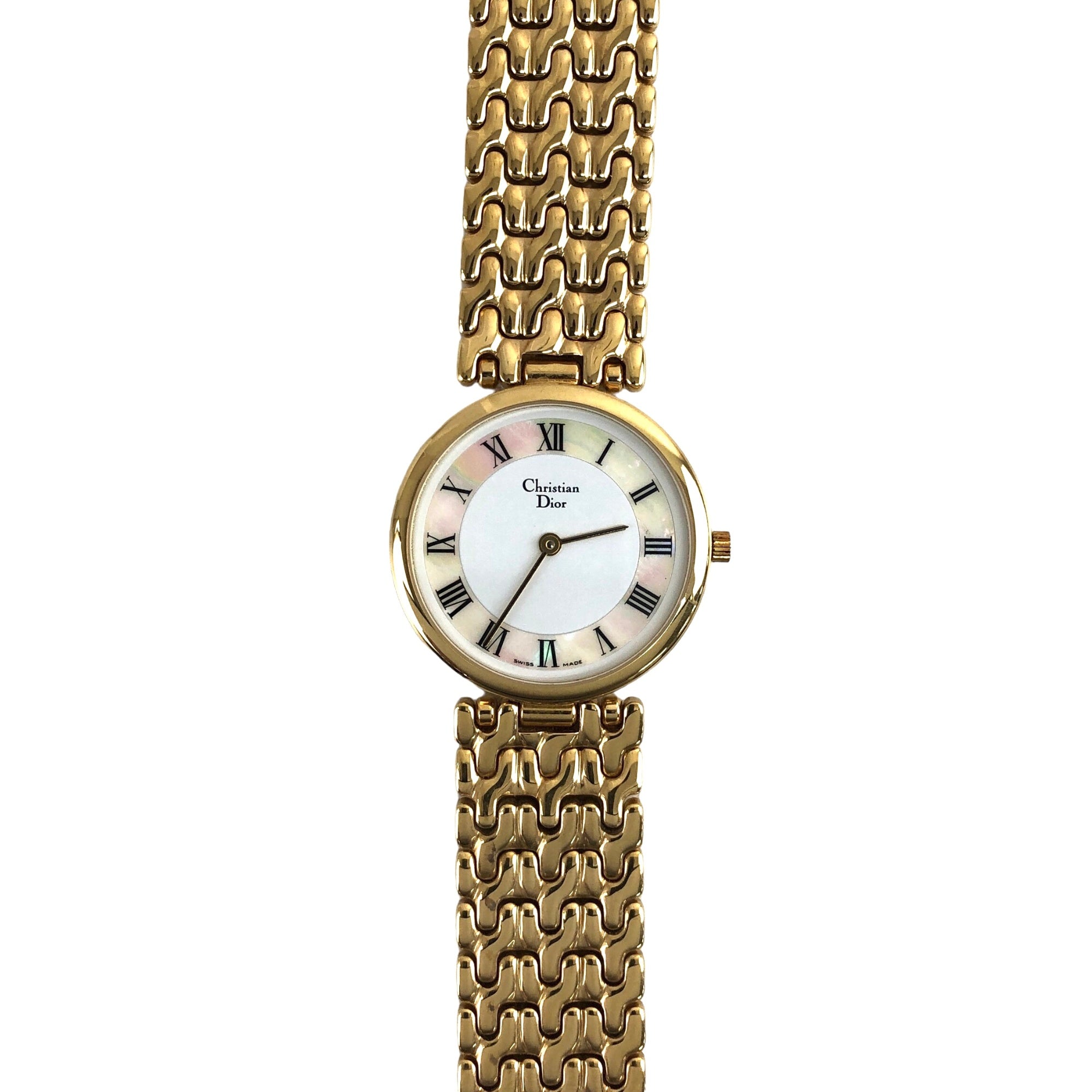 Christian Dior Watch Gold Vintage fcgx7z – VintageShop solo
