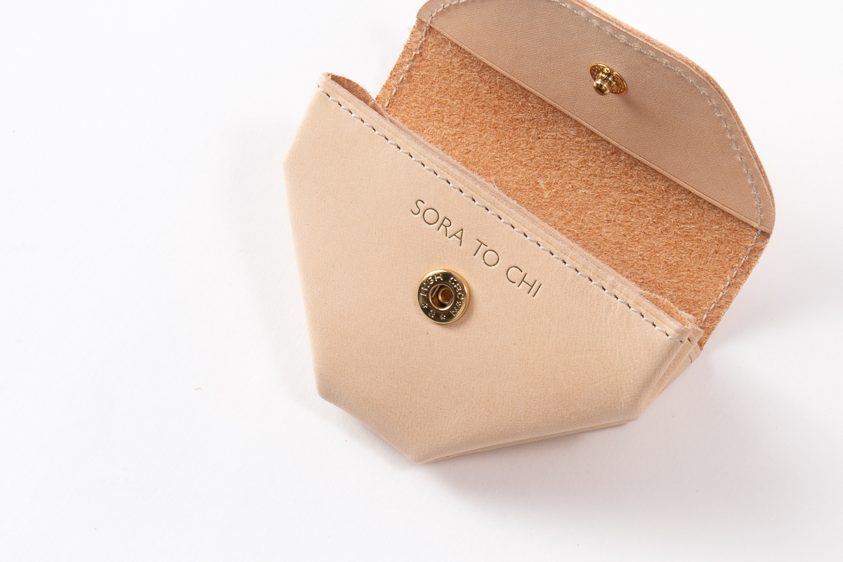 Gusset coin case - SORA TO CHI ソラトチ