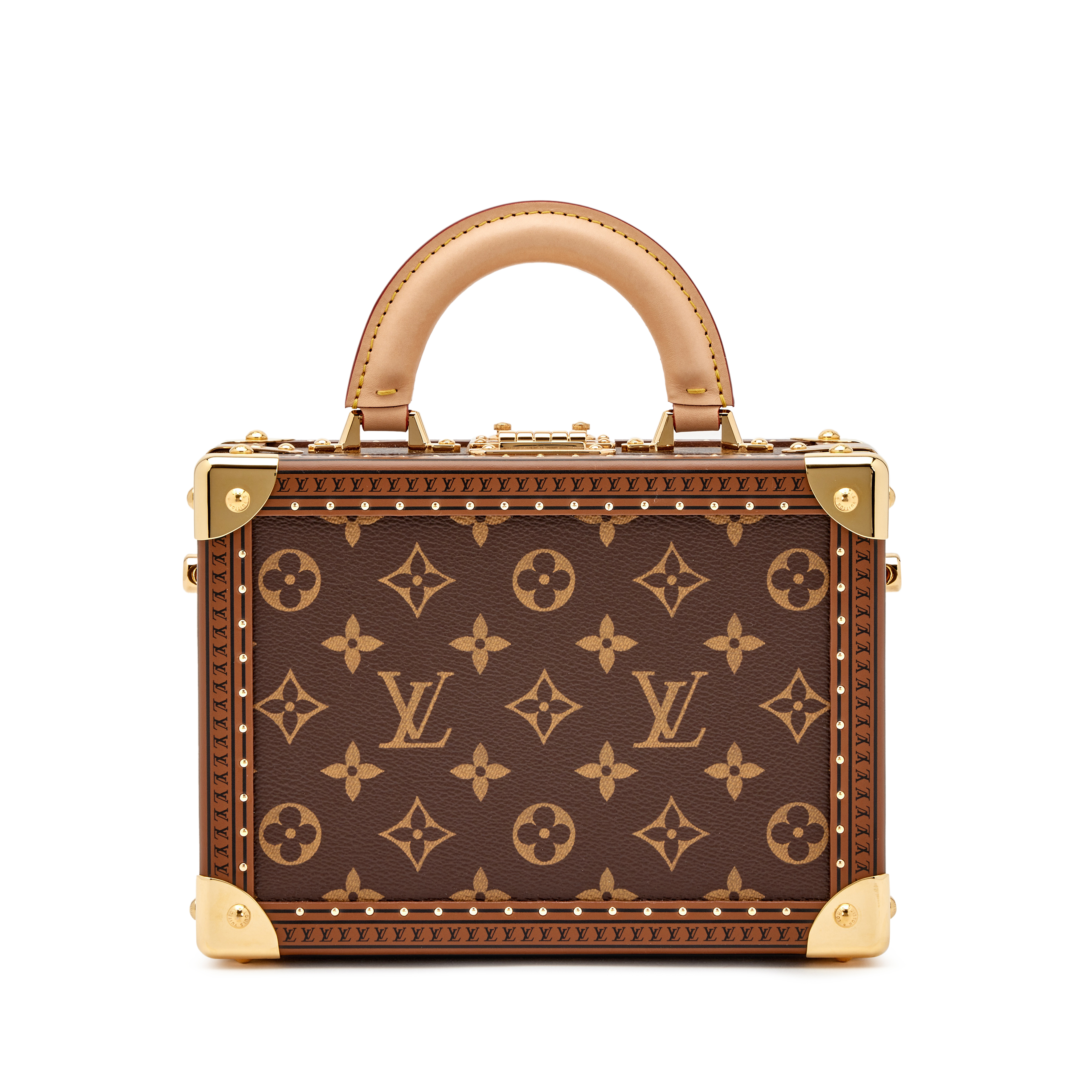 Louis Vuitton Ebene Monogram Coated Canvas Petite Valise Top