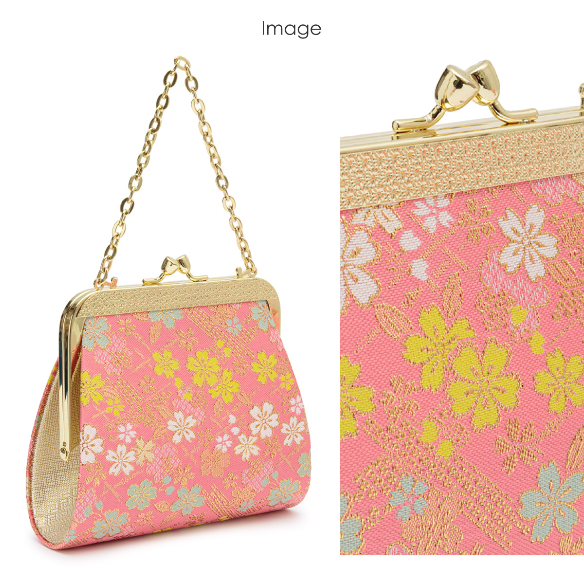 草履バッグ サクラ 753 和装 着物 女児 草履 三歳 七歳| きもの館 創美苑