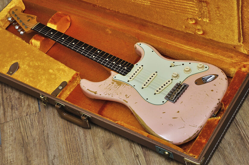 Fender Custom Shop 60 Strato Caster Shll Pink relic | 買取り実績