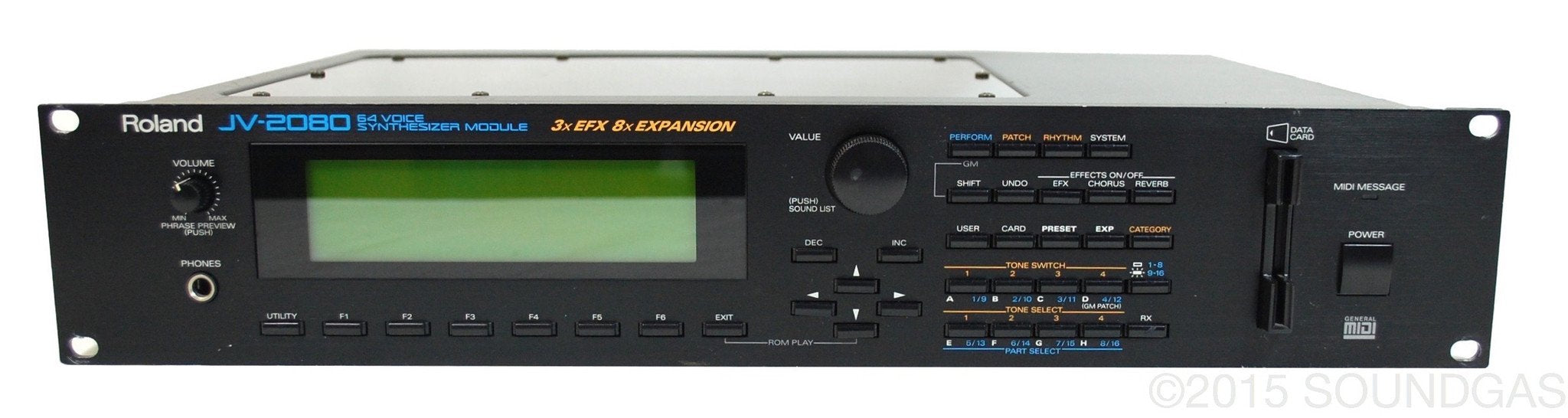 ROLAND JV-2080 RACKMOUNT SYNTH SR-JV-80 FOR SALE – Soundgas