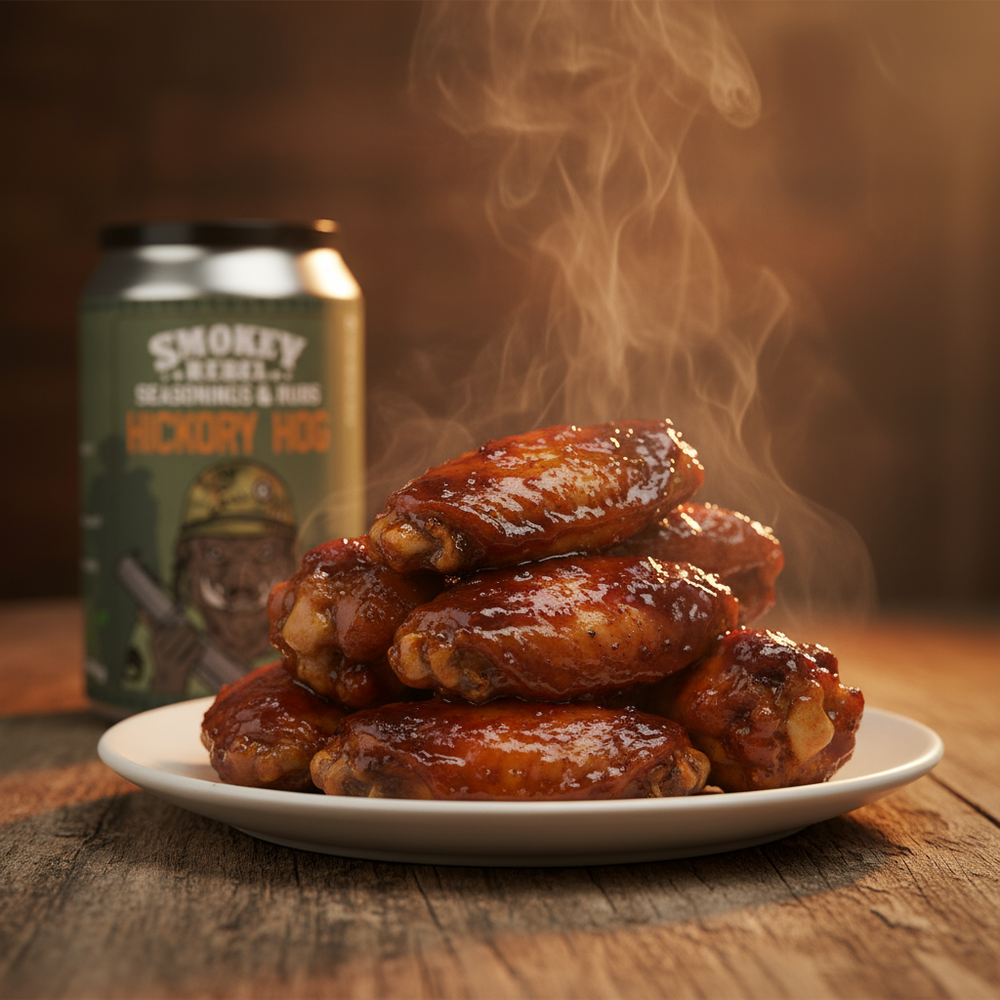 Hickory Hog BBQ Rub | Sweet Pork Seasoning UK – Smokey Rebel