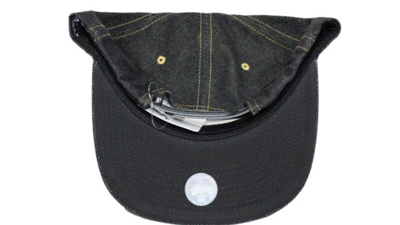 Stussy Stock Lock Denim Cap Black - Cappello Nero