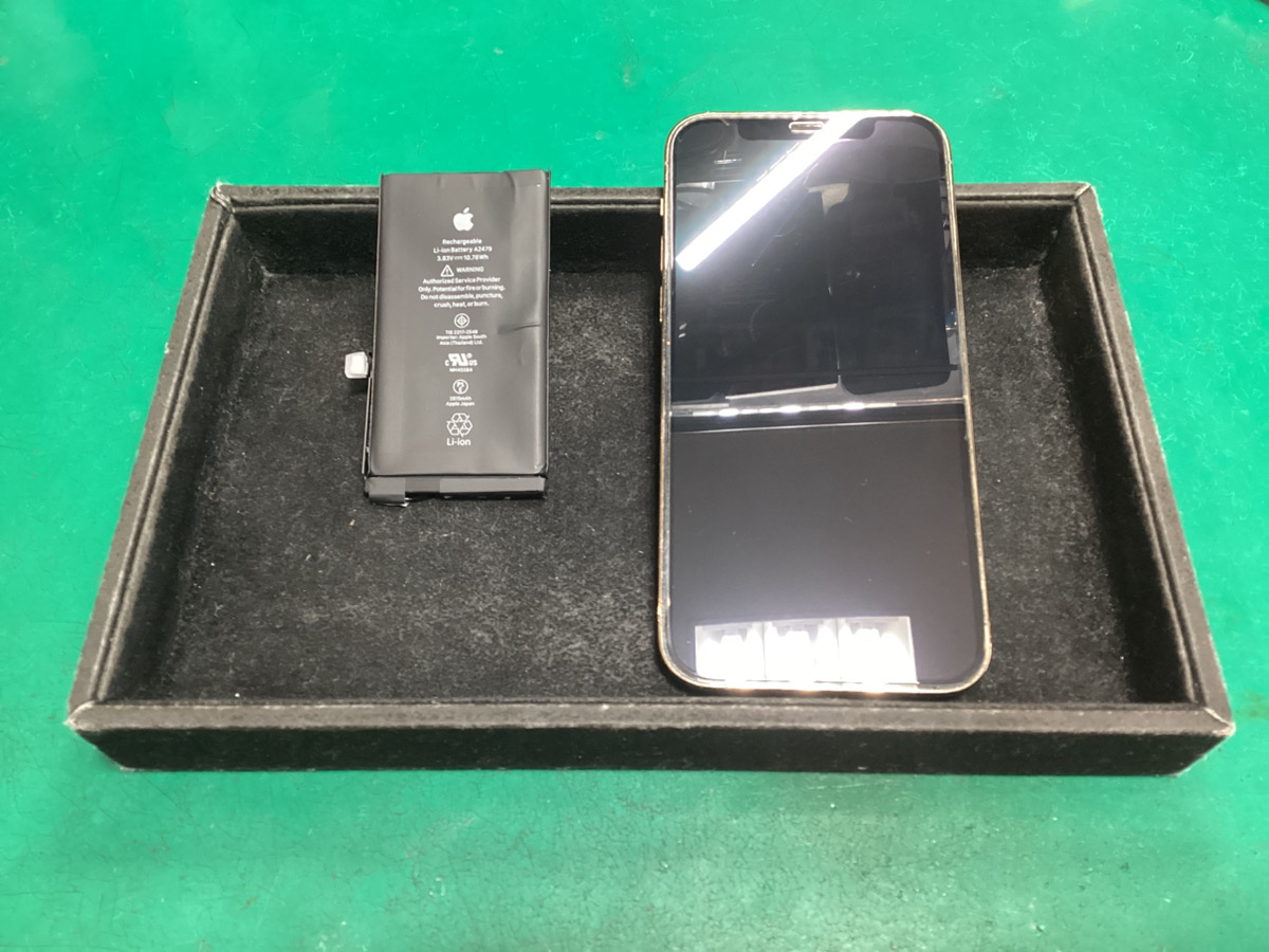 iPhone12 Pro】バッテリー交換-スマホクリニック nonowa武蔵小金井店