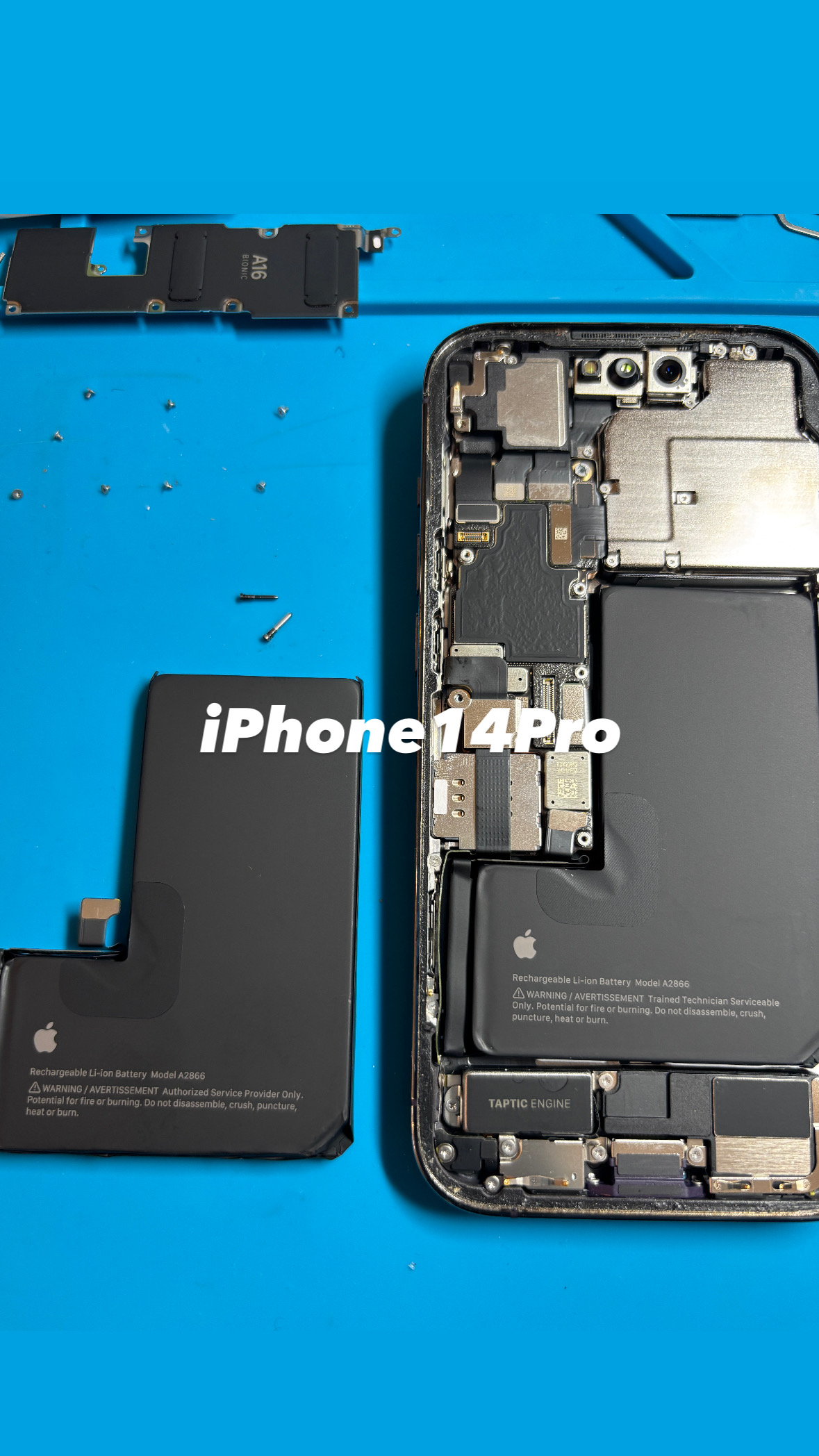 本日の修理】iPhone14 Pro 純正バッテリー交換！｜SMART Re:MAKE｜岐阜