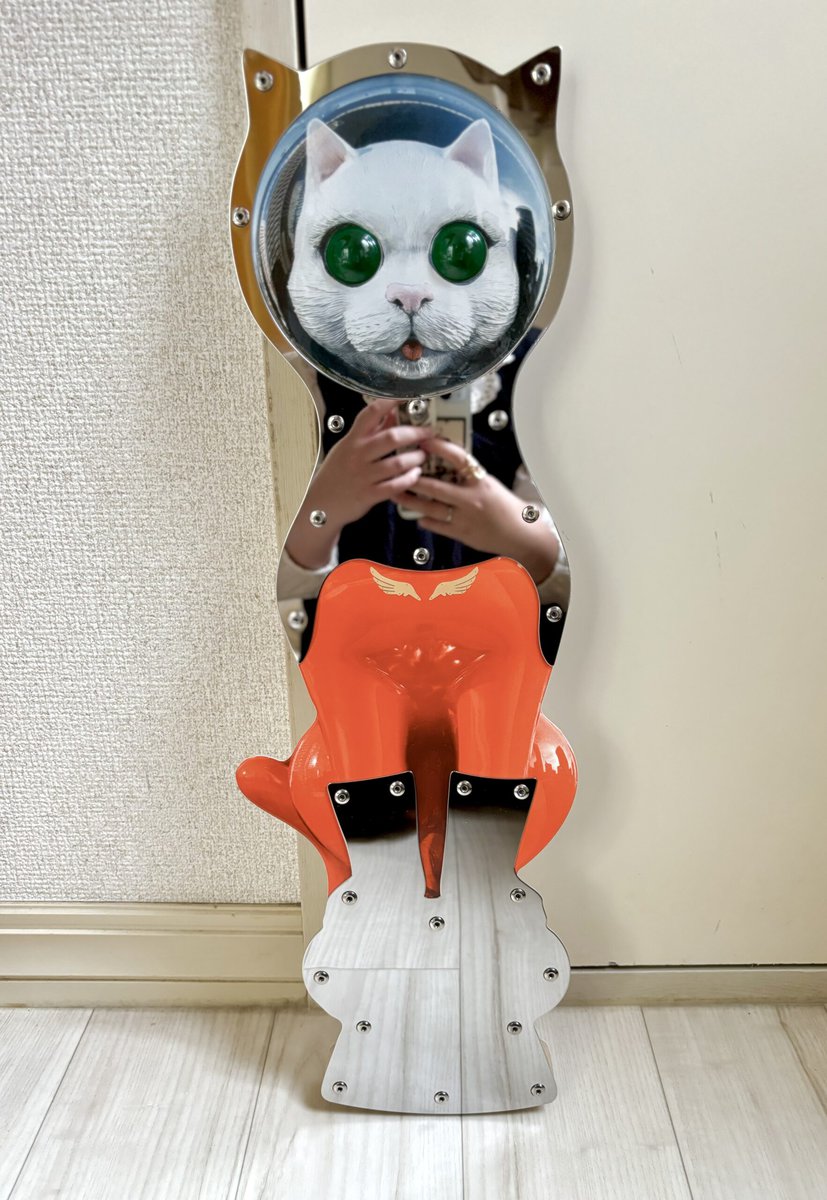1,000個限定で大人気「宇宙猫ミラー」が登場！猫のいる暮らしとアート