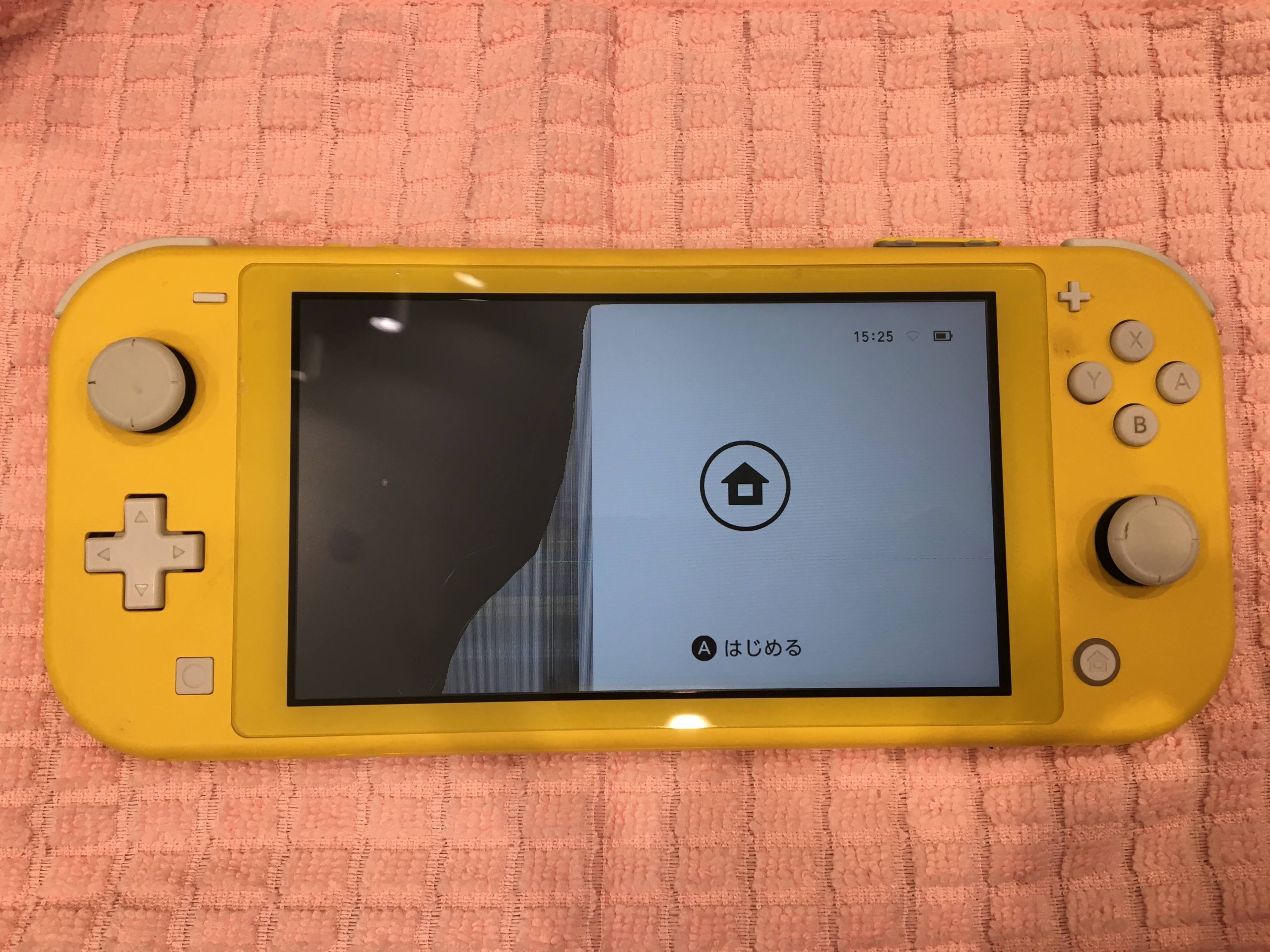 Nintendo Switch lite 液晶修理速報/玉野市からのお客様【スマート