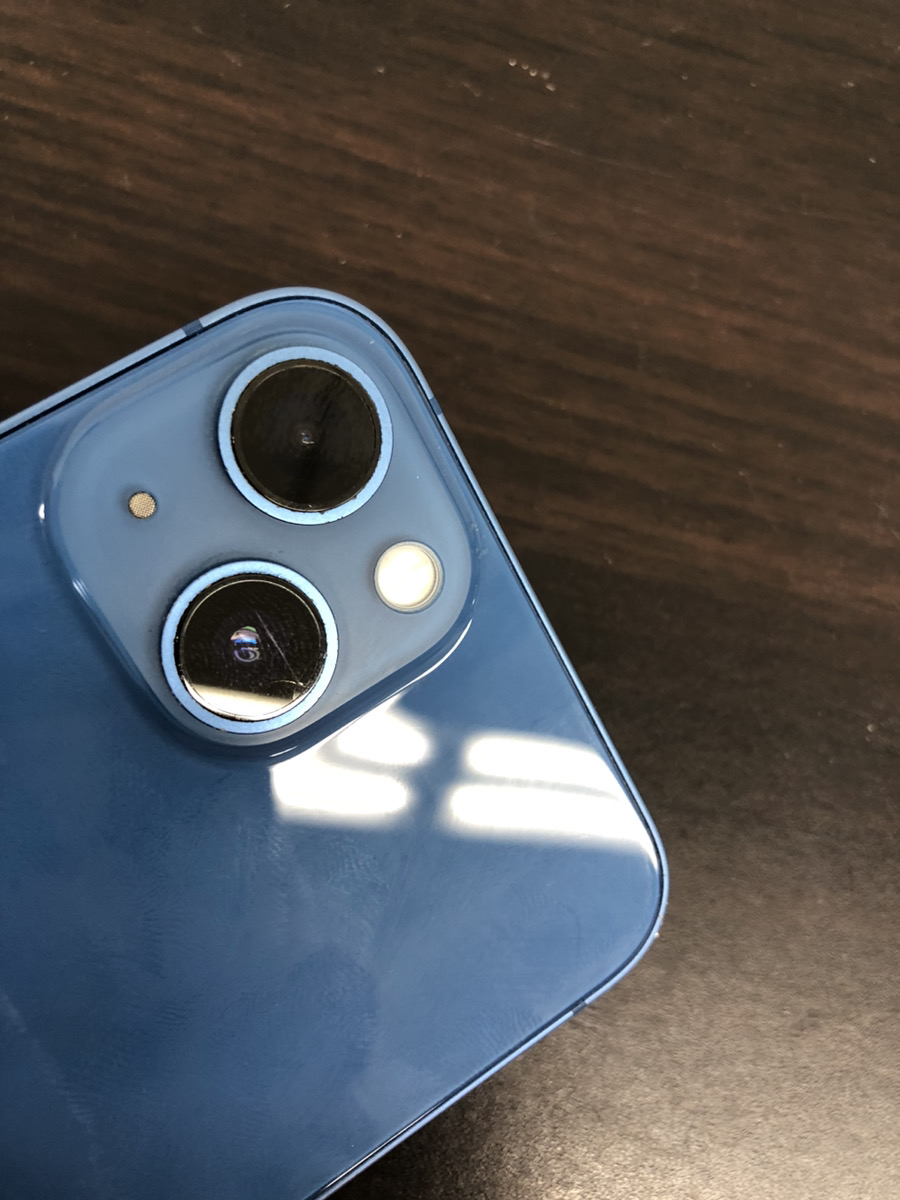 iPhone13】アウトカメラガラスが割れてしまったガラス交換実績